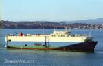 ID 6642 GALAXY ACE (1986/33733gt/IMO 8510001, ex-NOSAC GALAXY) inbound to Auckland, NZ. Scrapped 2009